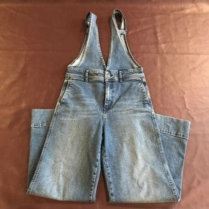 Free People Denim Overalls/Jumpsuit